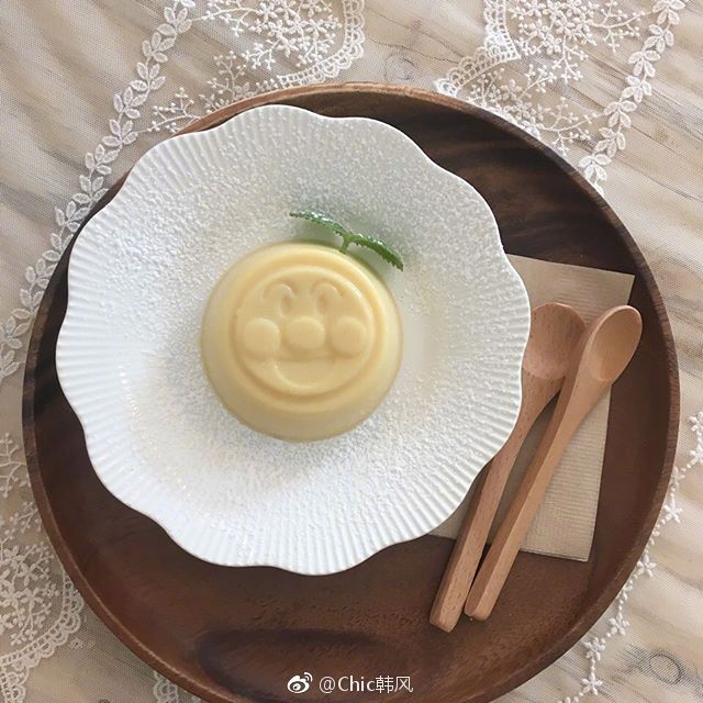 foodie8689家面包超人系列牛奶布丁可爱到不忍心吃系列布丁