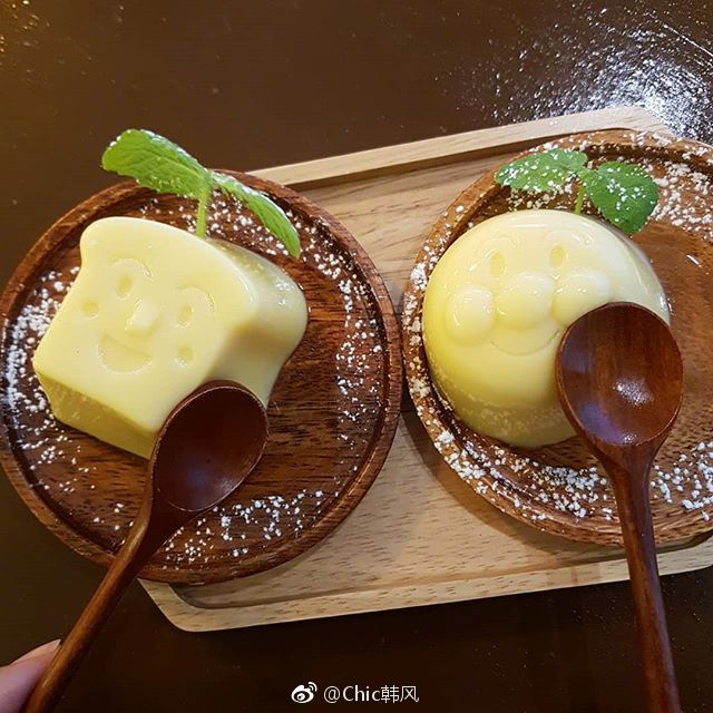 foodie8689家面包超人系列牛奶布丁可爱到不忍心吃系列布丁