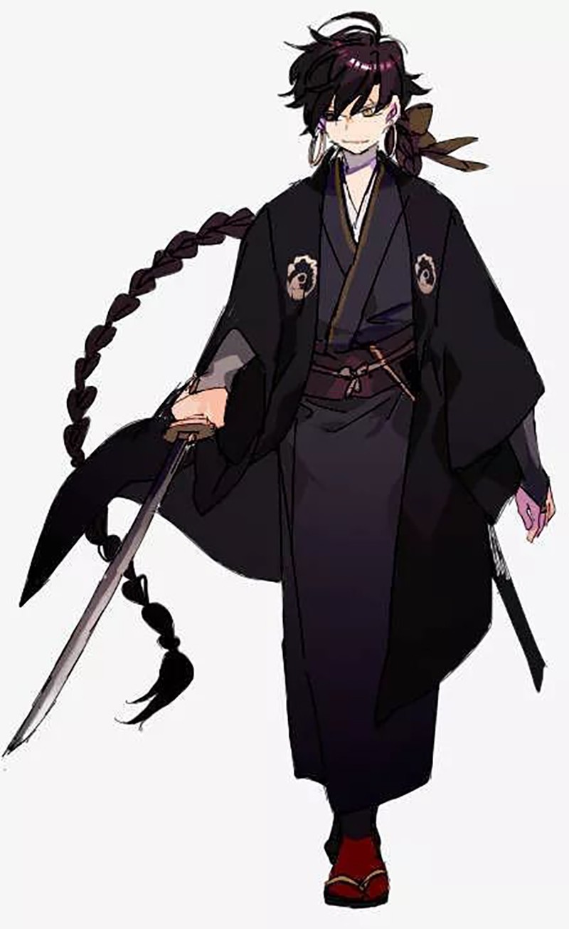 们和风拟人化之后的效果,米娜桑这样的星座简直可以拍成一部动漫了