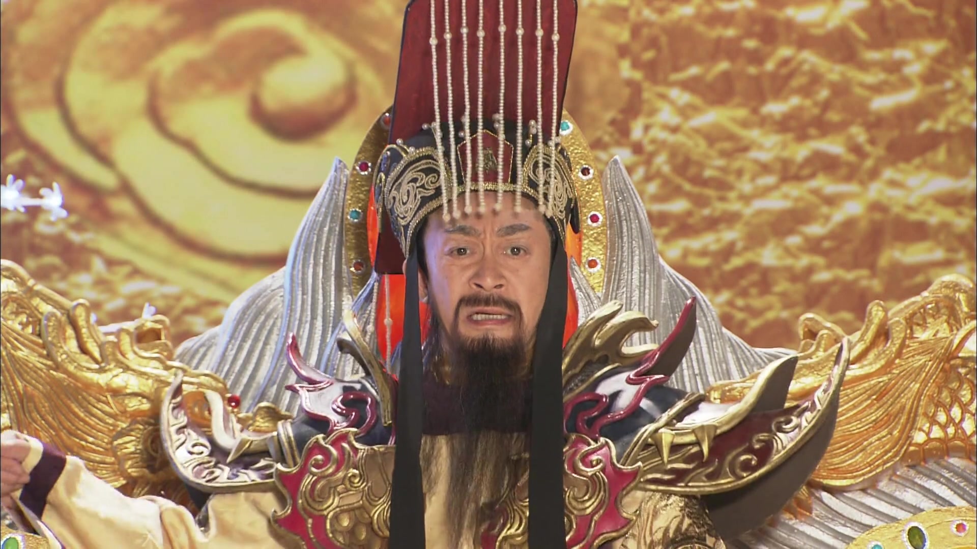 太上老君为石敢当说情,据他观察似乎是武德星君先动的手