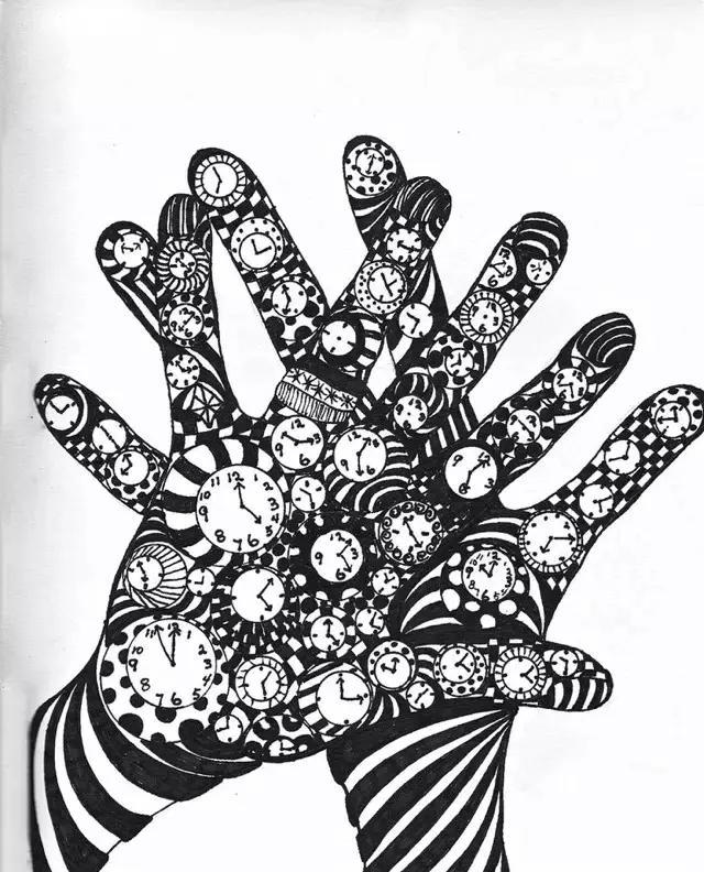 传统线描有白描画又可称为线描画,分享给大家,欢迎你关注|白描画|线描|物象_新浪新闻