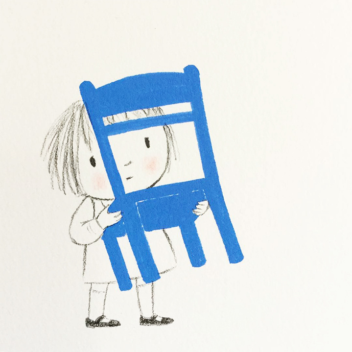 铅笔画出萌萌哒的小孩janemassey