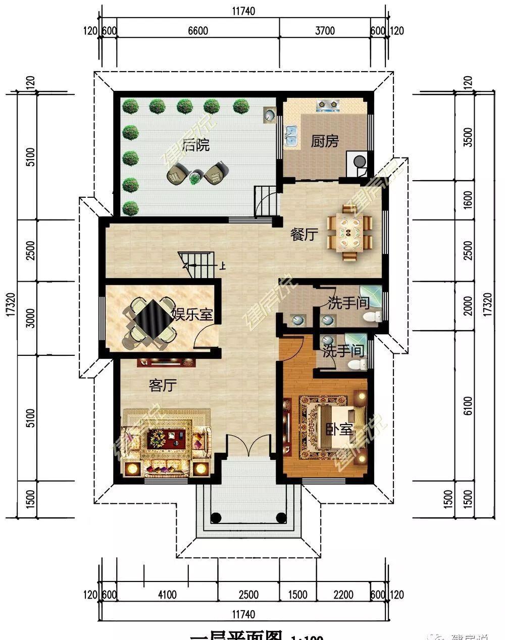 落伍了, 你还在农村建平房? 别人已经建别墅还带后花园了!
