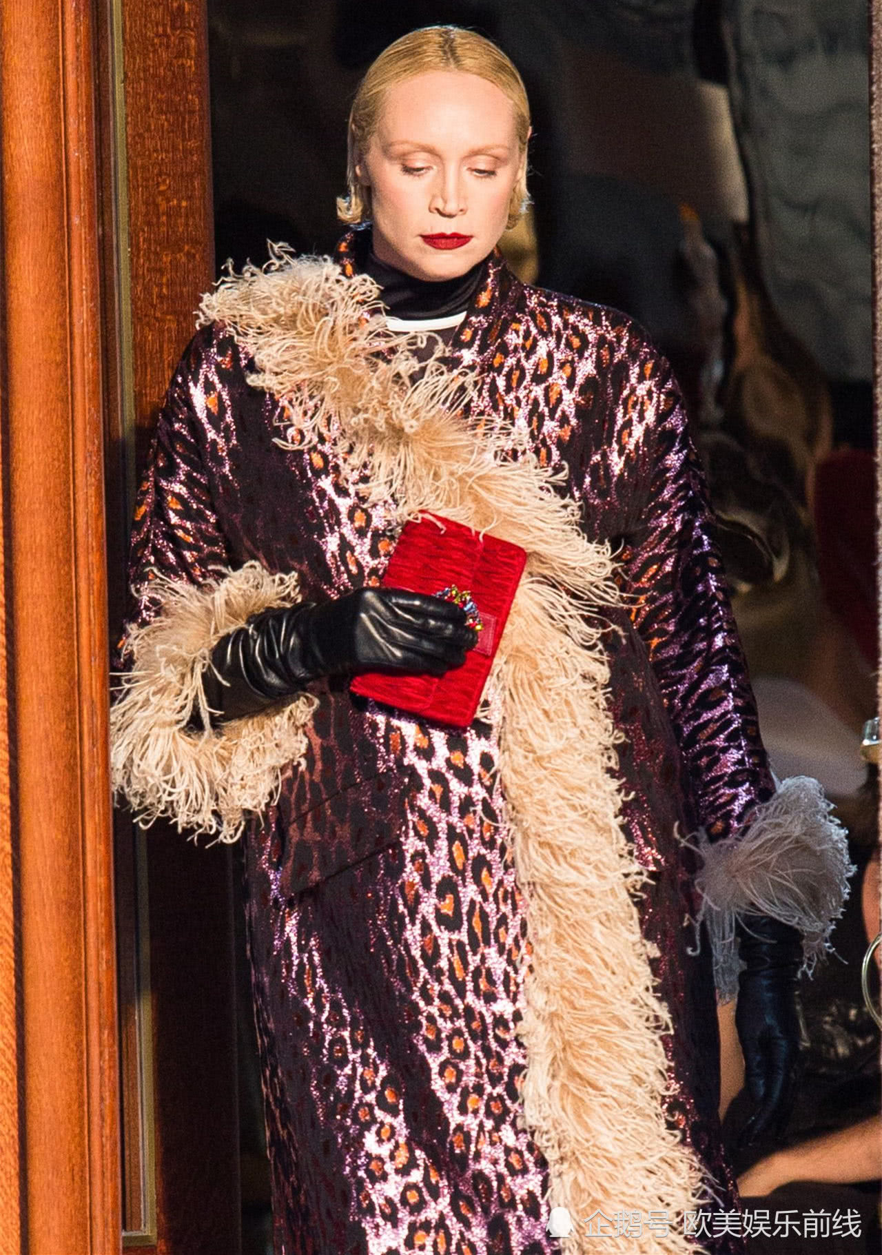 克里斯蒂|格温多兰|豹纹_新浪新闻