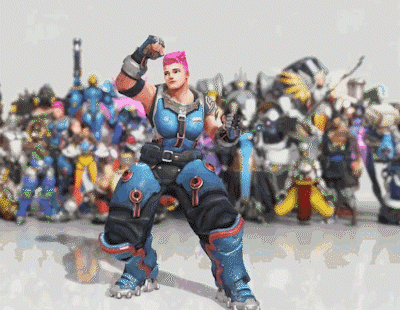 dva:温斯顿:狂鼠:堡垒:路霸:大锤:半藏:黑影:点点点关注!