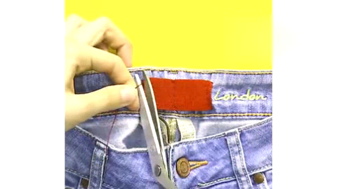 裤子裤腰肥了怎么办奶奶的教我3分钟无痕缝法