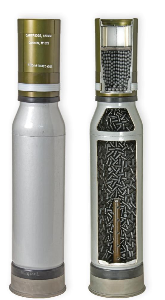 一次齐射1100枚钨金弹丸,美国坦克的超级炮弹研制成功