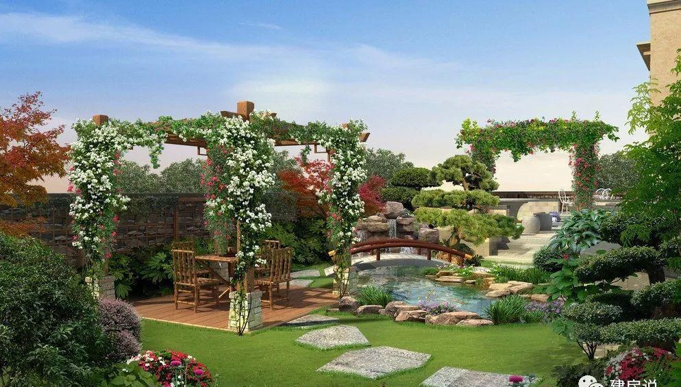 落伍了, 你还在农村建平房? 别人已经建别墅还带后花园了!