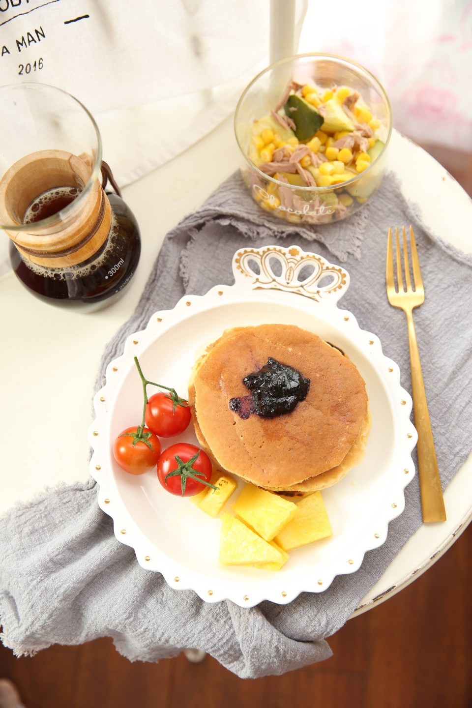 早餐吃一口各种口味的小松饼,有多幸福?