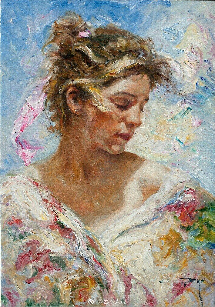 西班牙艺术家royo油画作品欣赏