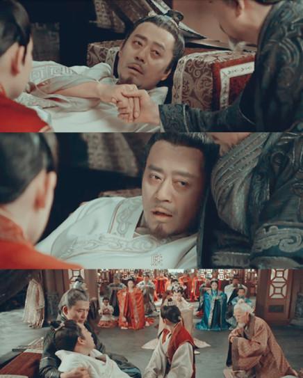 《琅琊榜》陛下临终托孤,一声哥哥令人泪奔,不愧是萧景琰的儿子