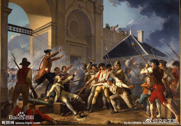 1789年7月14日震撼世界的法国大革命爆发