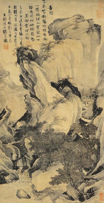 唐伯虎的诗画作品江南第一风流才子的悲情人生