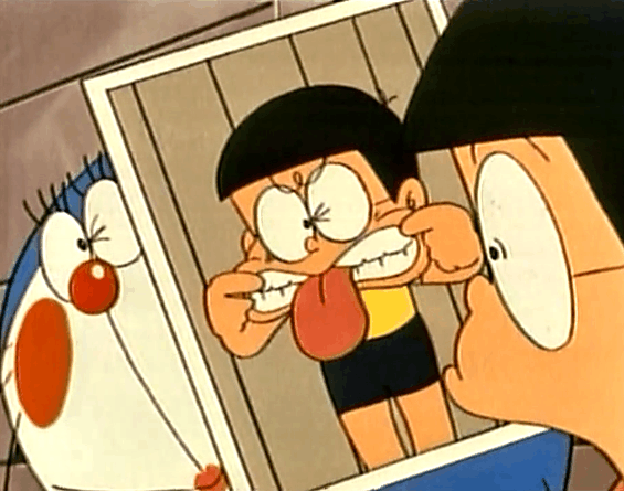 大雄的脸不见了|哆啦a梦|胖虎|相机_新浪新闻