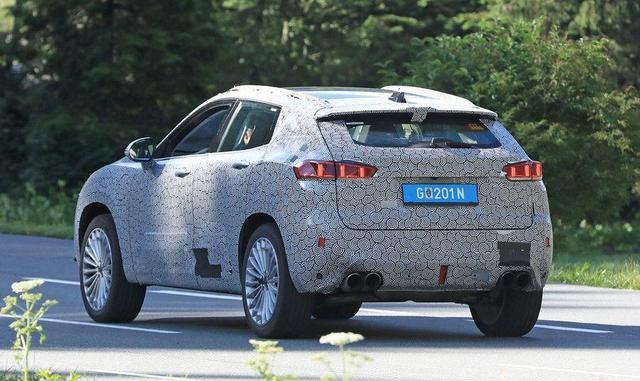 长城wey vv7插电混动海外谍照 或亮相法兰克福车展