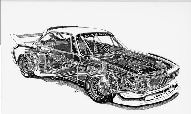 汽车的零件手绘到底应该多精致?