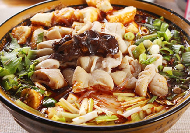 葫芦头是陕西西安特有的汉族传统风味小吃味醇汤浓馍筋肉嫩