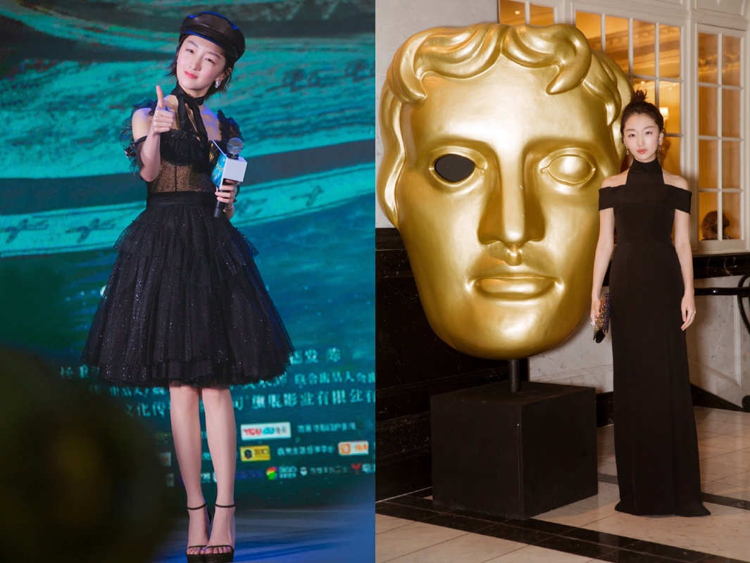 周冬雨和蜡像合体现身,却暴露了一个关于连衣裙的小秘密