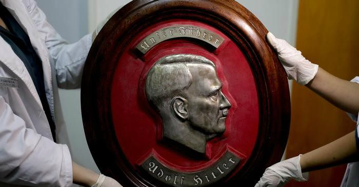 阿根廷现大量纳粹时期物品包括纳粹标志帝国之鹰