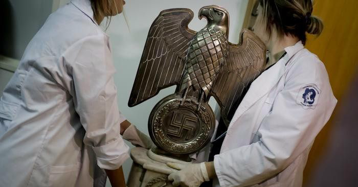 阿根廷现大量纳粹时期物品包括纳粹标志帝国之鹰