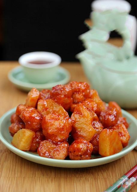 【菠萝咕咾肉】最受洋人欢迎的一道传统中国菜