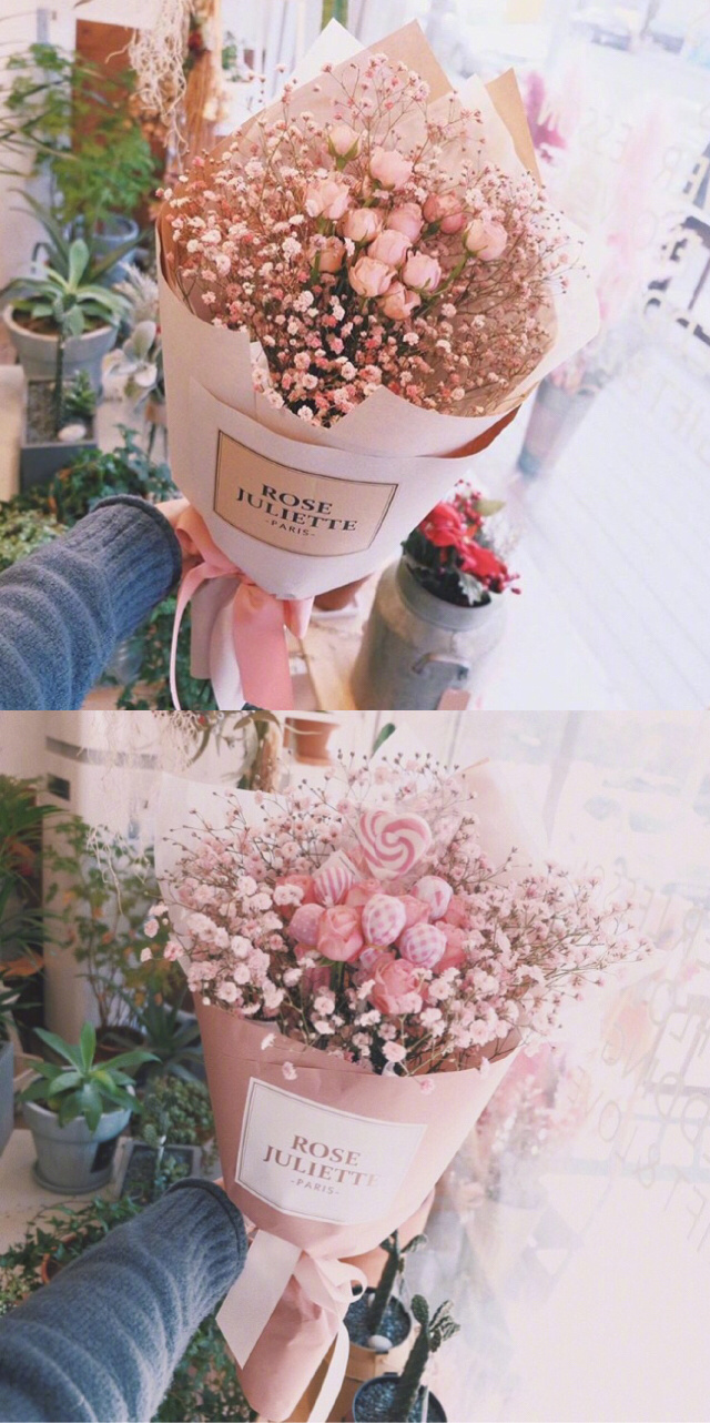 少女心爆棚的花束