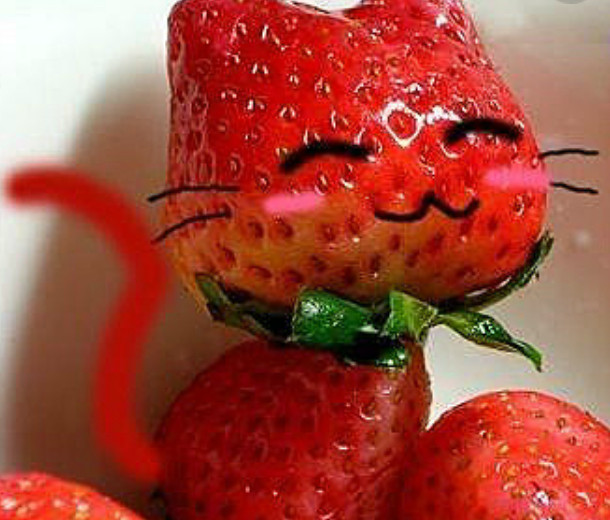 世上最奇葩的草莓,第一张萌化,最后一张你会成全它吗