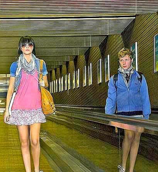 7张容易让人误解的照片,图7隐藏着一只猫你能找到吗|猫|女孩|美腿_新