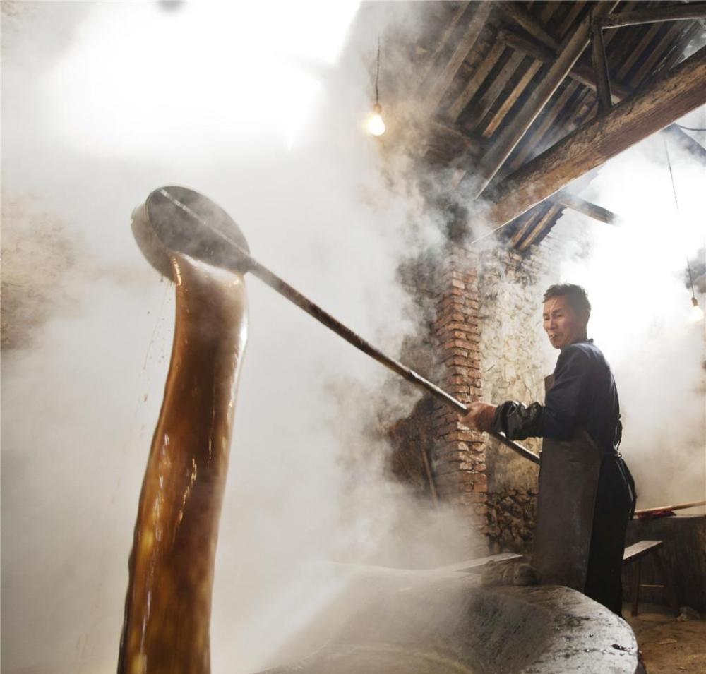 传统老手艺古法熬制出的手工红糖天然无任何添加