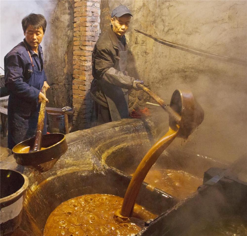 传统老手艺古法熬制出的手工红糖天然无任何添加