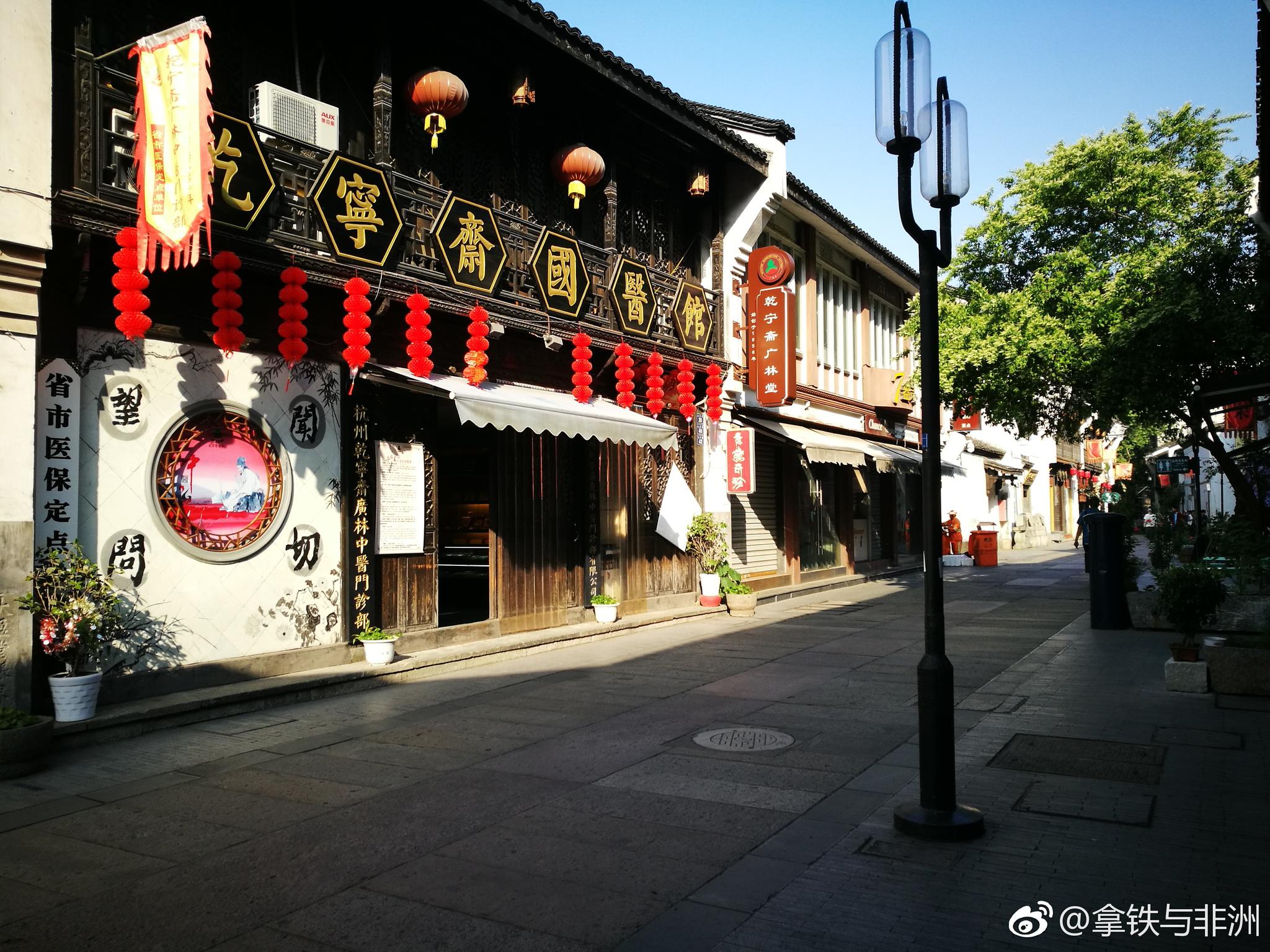 杭州南宋御街与河坊街相交,原来是南宋临安城的中轴线