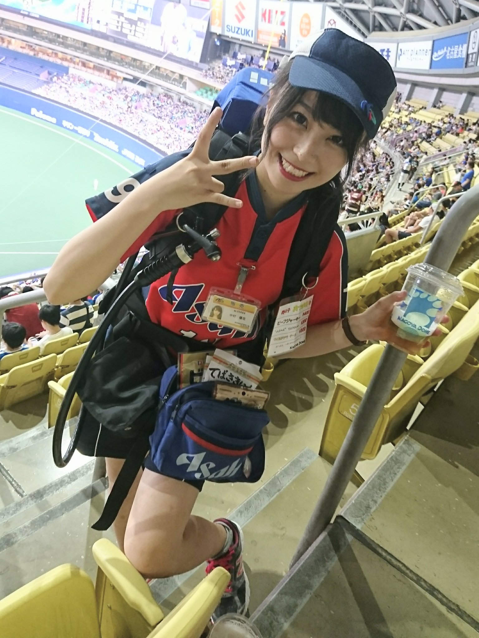 如今变成酒促妹,引日本网友热议|推特|偶像|中村_新浪新闻