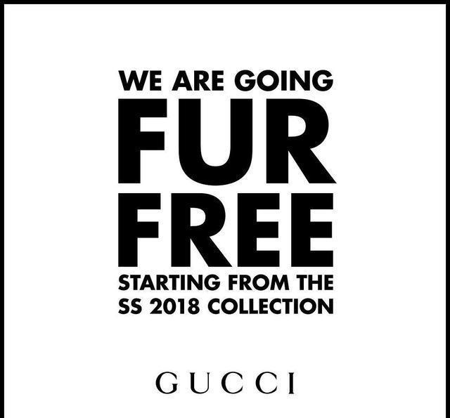 秀场门口永远都不会少了举着反皮草标语的动物保护主义人士guccicool