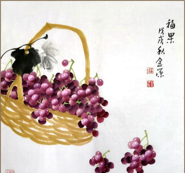 画家刘金源花鸟国画作品欣赏