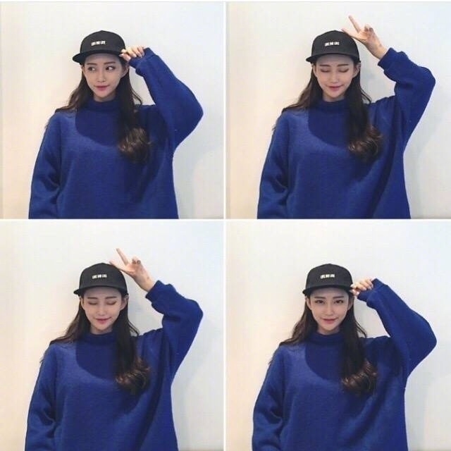 女生四连拍拍照技巧