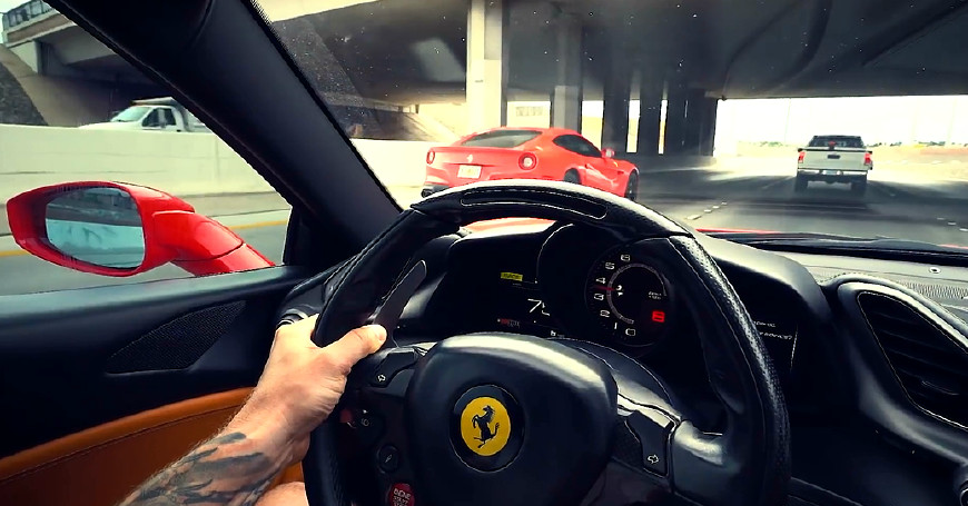 小伙羡慕朋友开东瀛法拉利网友看后你开的是正身