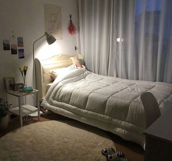 结束工作后回到自己的温馨小窝,再舒服不过了.