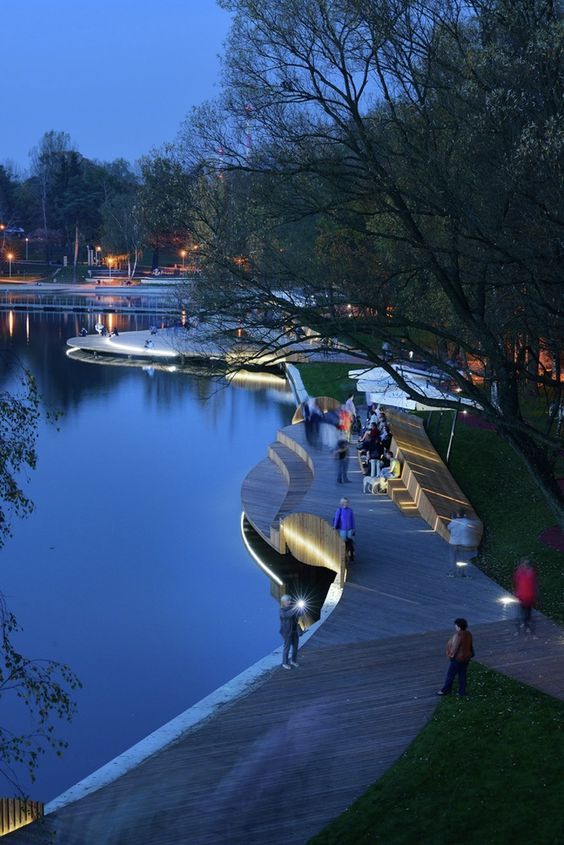 滨水景观设计参考