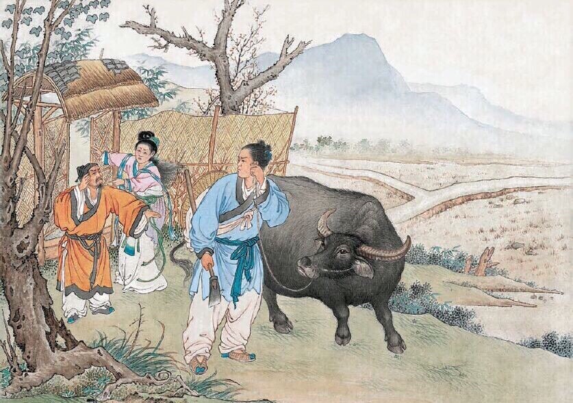 关于牛郎织女的故事,在我国古代民间就广为流传.