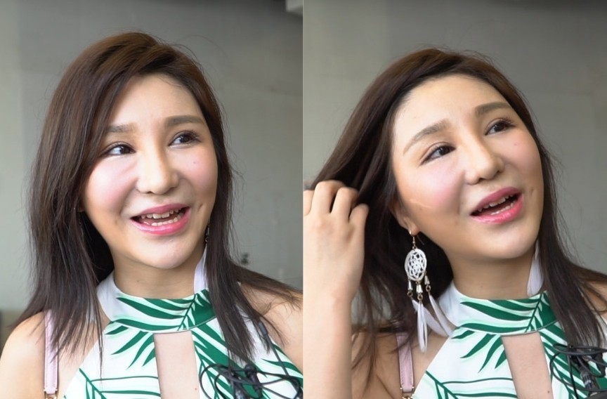 香港息影女演员黄夏蕙的今年提名让干女儿eva 林昕雨参加港姐.