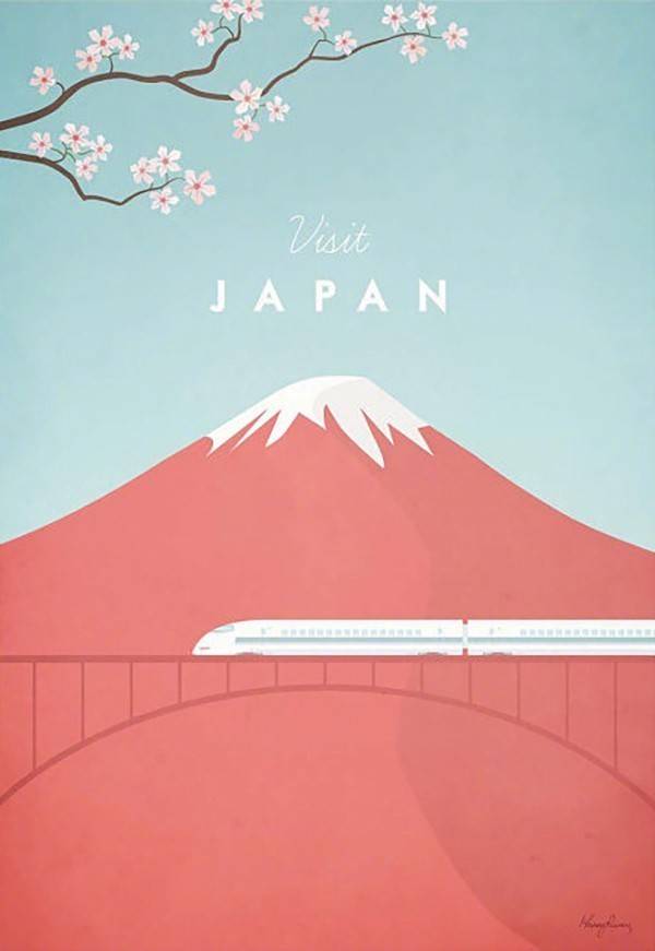 日本插画海报对"安静"的诠释