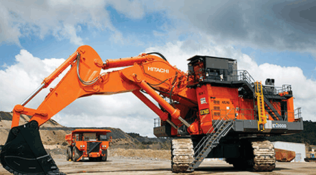 世界上最大的采矿车塞洛斯rh400重约889吨