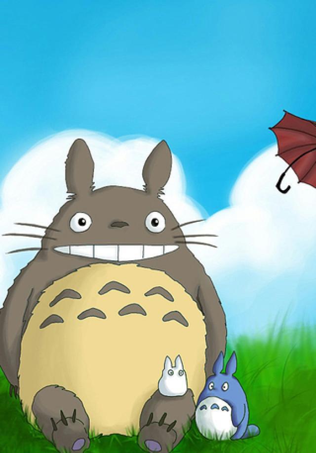 萌物龙猫暖心龙猫