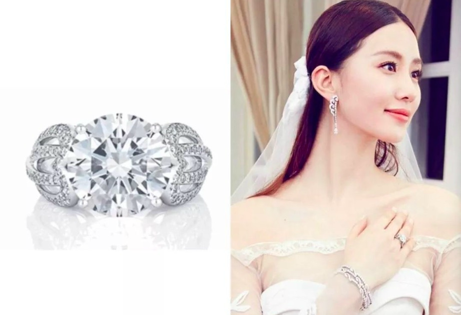 女明星的钻戒,章子怡1000万,范冰冰5000万