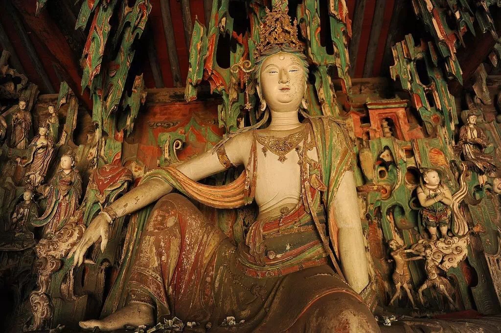 平遥古城双林寺彩塑佛造像艺术，被誉为“东方彩塑艺术博物馆”_新浪新闻