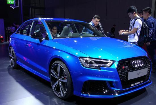 5万 奥迪rs3三厢版将9月10日上市