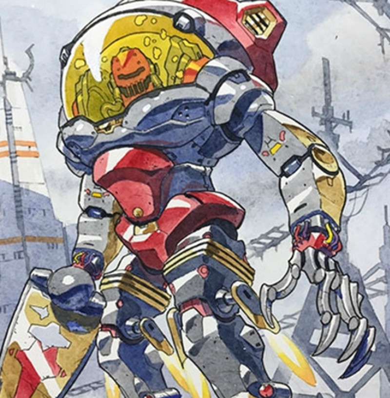 爸爸利用儿子无聊时的涂鸦,画出炫酷的动漫人物,突然成网红