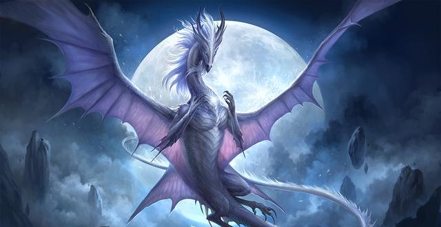 游戏中长翅膀的就是西方龙没有的就是中国龙