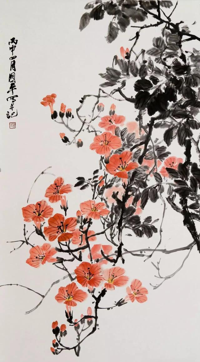 曾国平写意花鸟