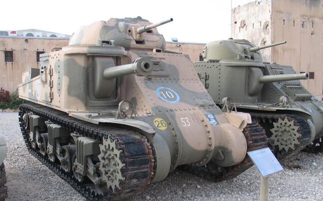二战坦克 之 美国m3"格兰特/李"中型坦克